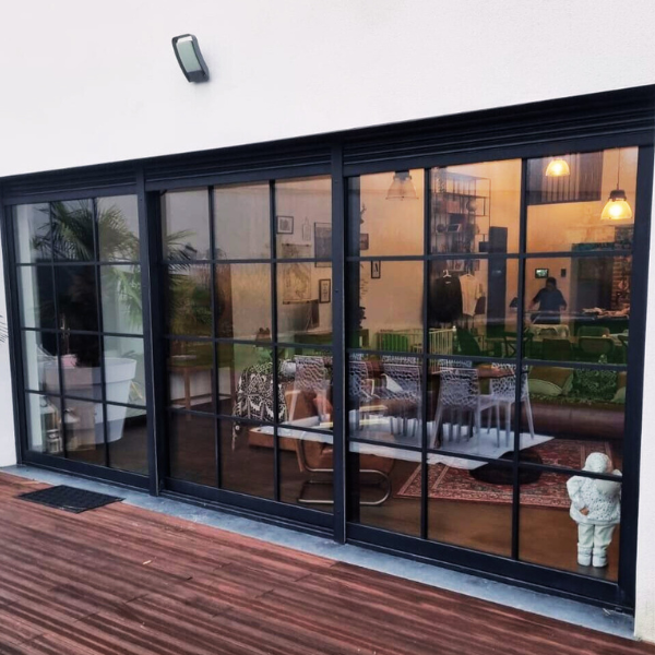 Façade vitrée mixte - réalisation 3