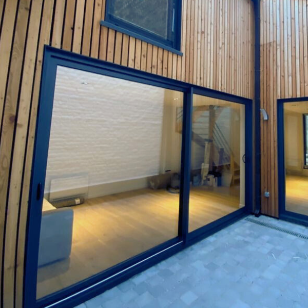 Baie vitrée mixte - réalisation 3