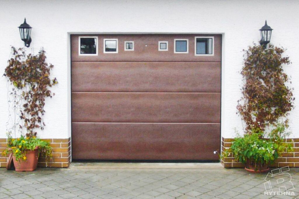 Porte de garage moderne