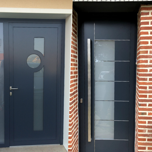 Porte d’entrée PVC - réalisation