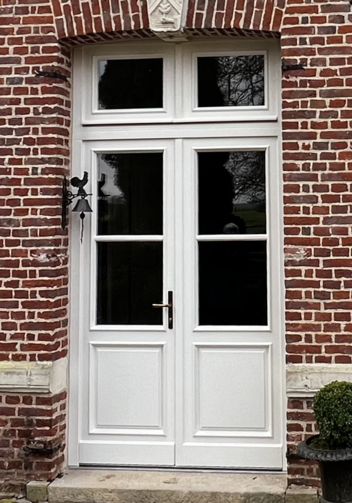 Portes Bois Orange Fenetre