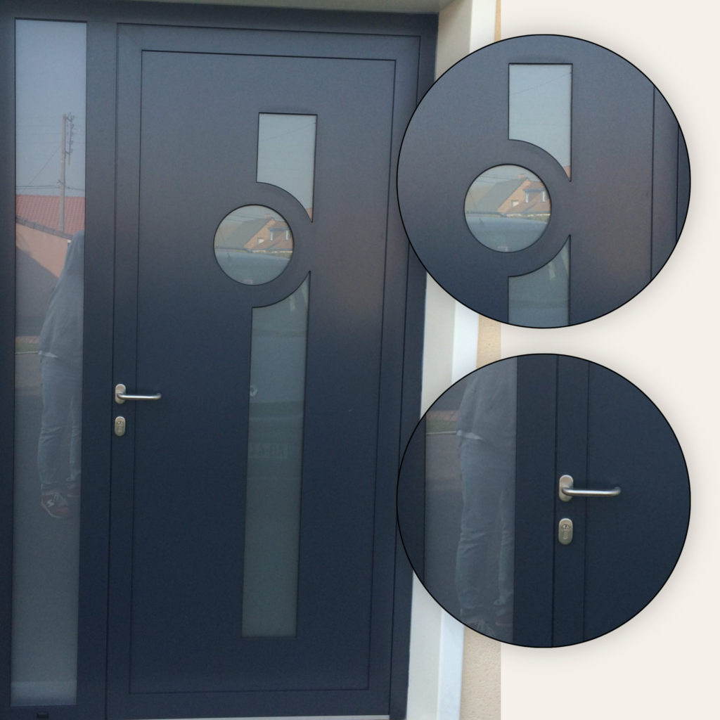Portes PVC Orange Fenetre