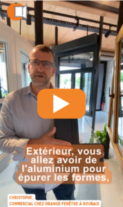 commercial Orange Fenêtre
